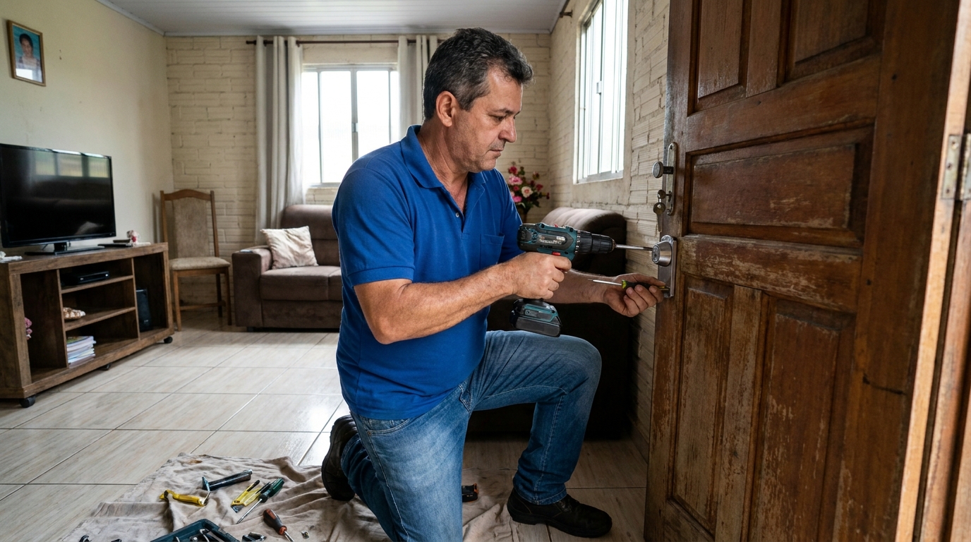 Serviço de Instalação de Fechadura Residencial em Contagem‑MG