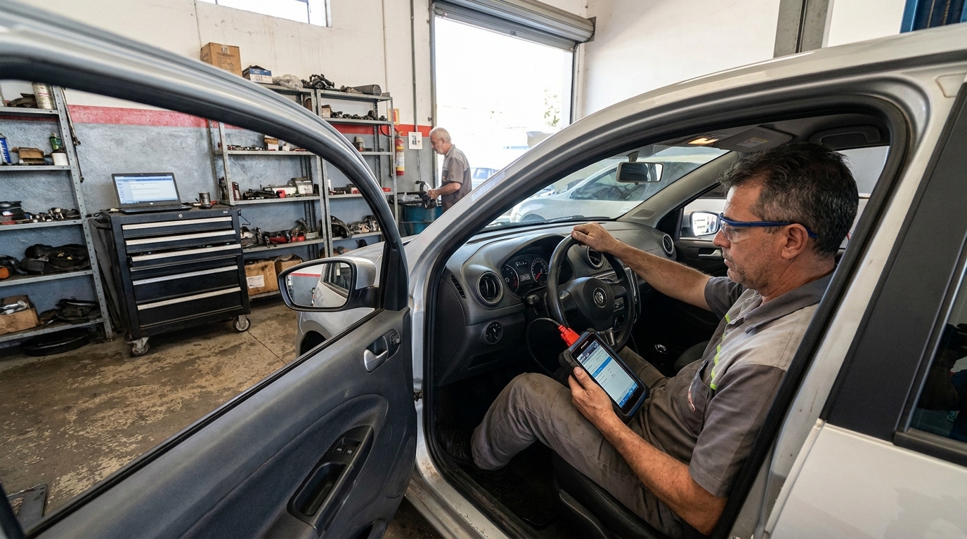 Reset de Airbag profissional em Contagem‑MG