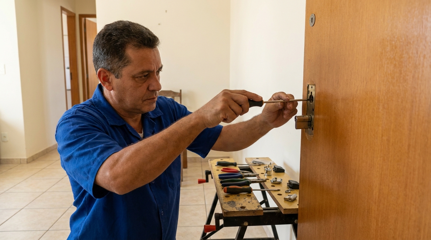 Troca de Segredo Residencial 24 horas em Contagem‑MG